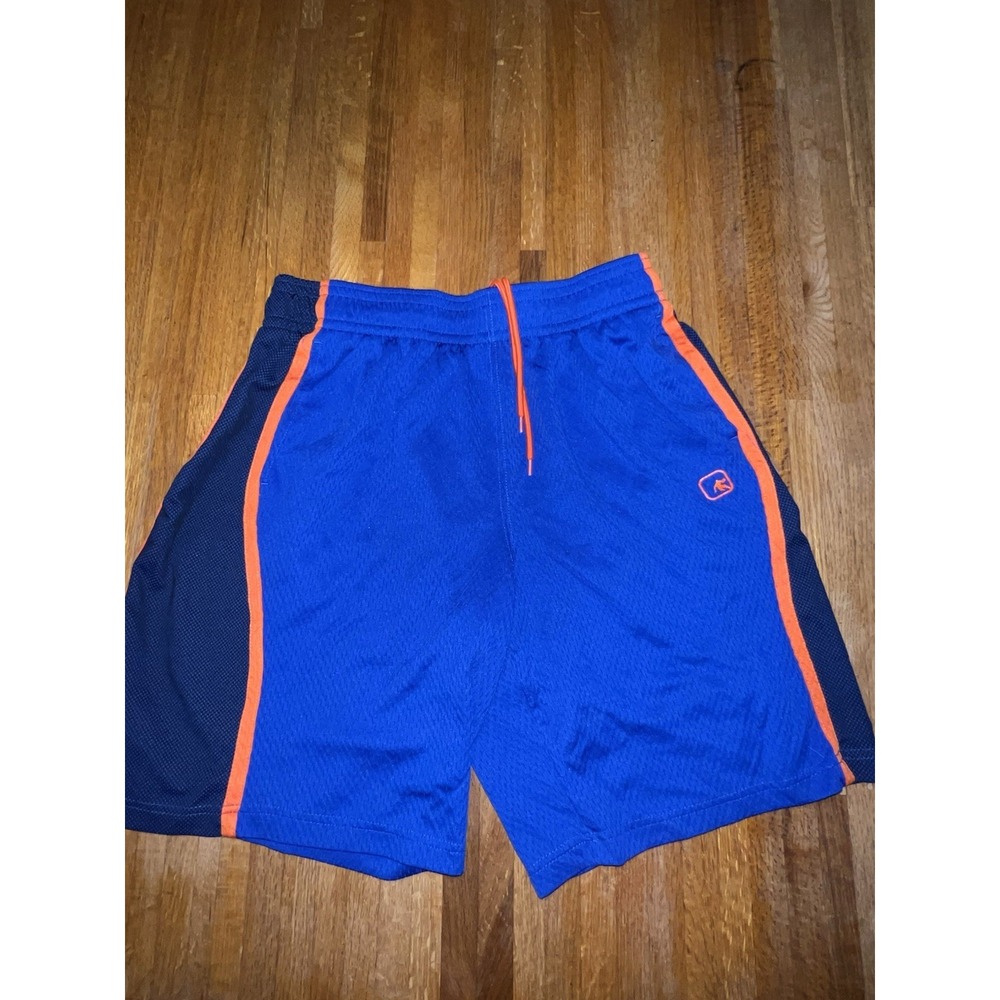 And1 Mens‎ Large Blue Orange Black Basketball Gym Workout Drawstring Shorts